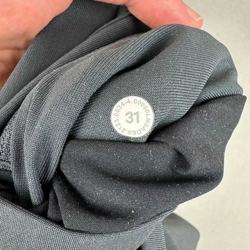 Lululemon Mens Size 31 ABC Pant Black Classic 32